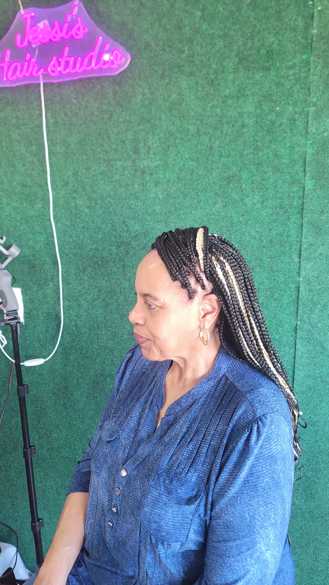 Box Braids mid back