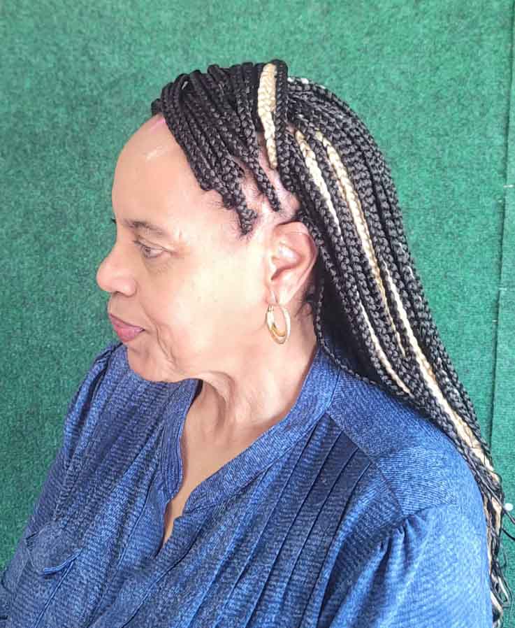 Box Braids mid back