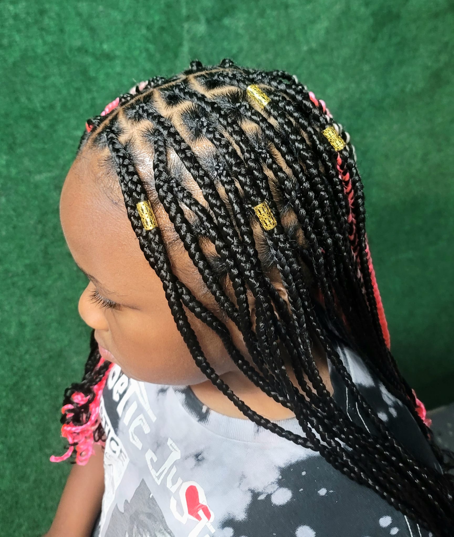 Kids Kotless Braids mid back