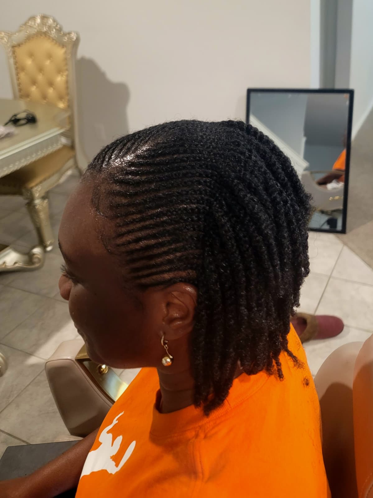 Natural Hair Cornrows